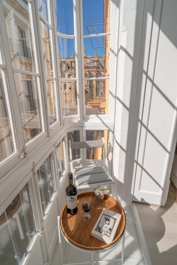 Apartamento Duplex Casa Palacio Rehabilitado Centro El Puerto El Puerto de Santa Maria Bagian luar foto